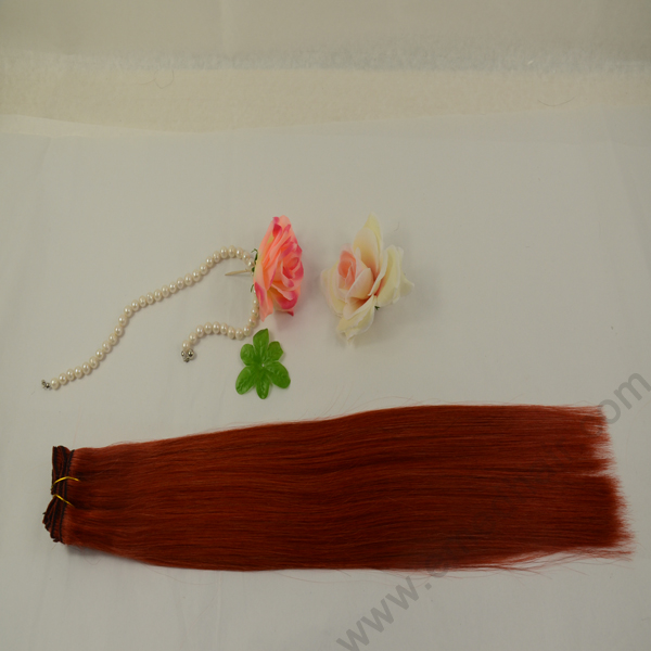 Indian double drawn hair